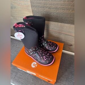 Girls NorthSide Neoprene Winter Boots Size 12